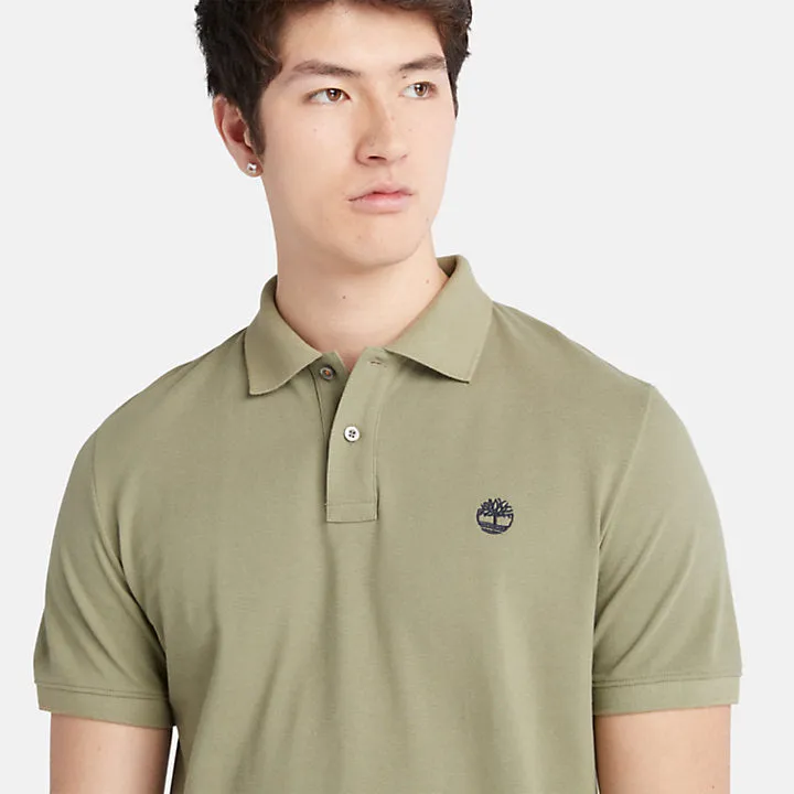 Millers River Short Sleeve Pique Polo For Men