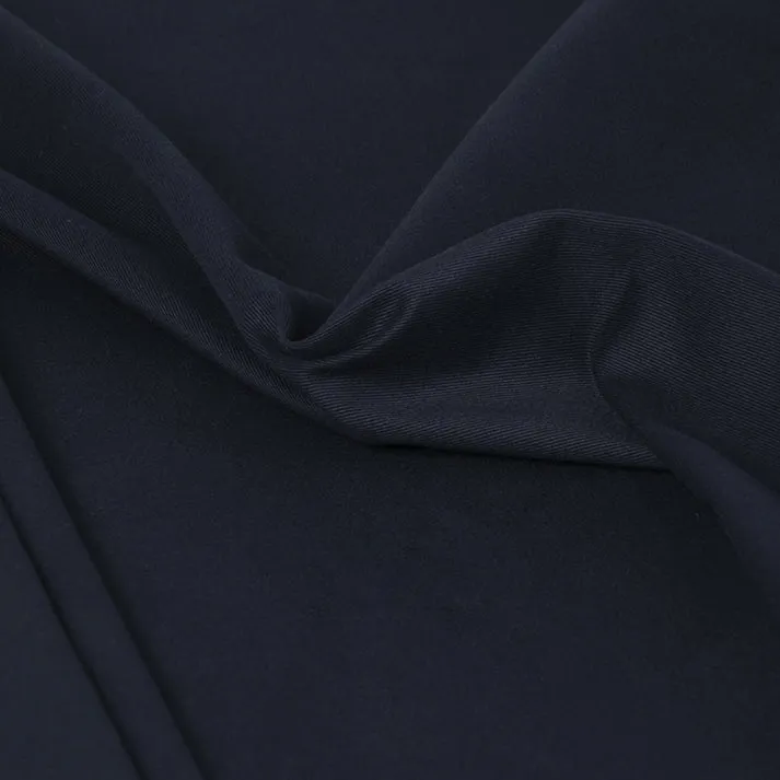 Navy Cotton Stretch Twill 4638