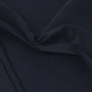Navy Cotton Stretch Twill 4638