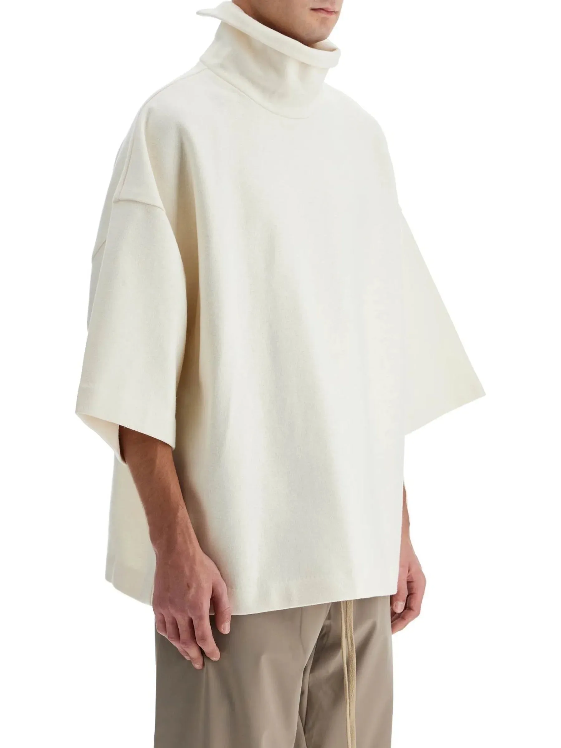 Oversized Turtleneck T-Shirt