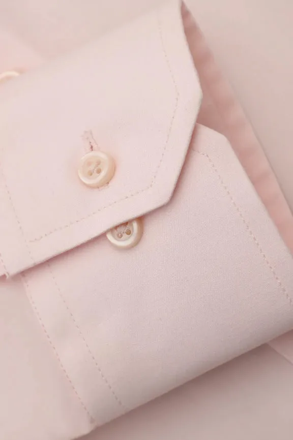 Pink Plain Formal Shirt