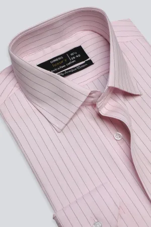 Pink Stripe Formal Shirt