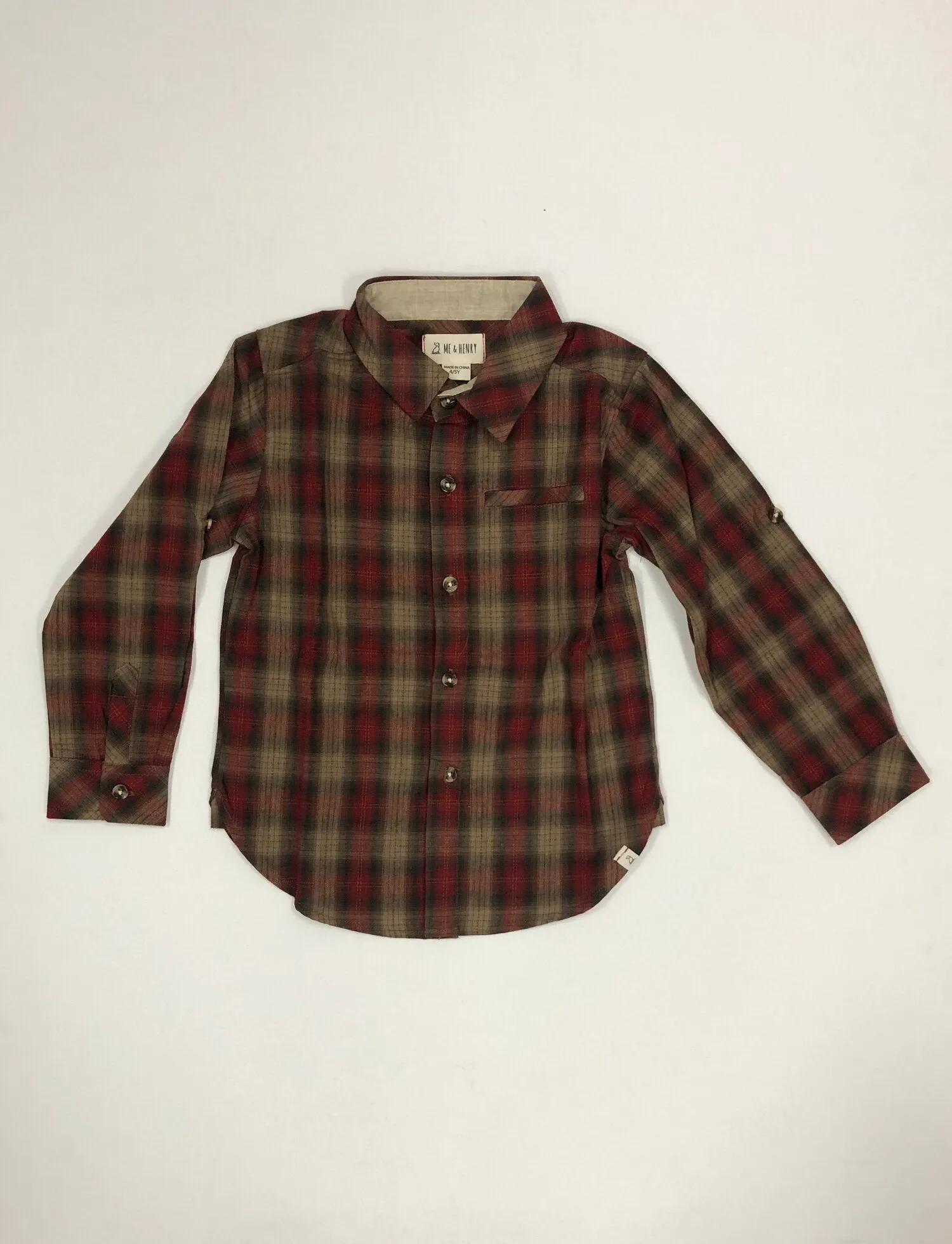 Plaid Shirt by Me & Henry
