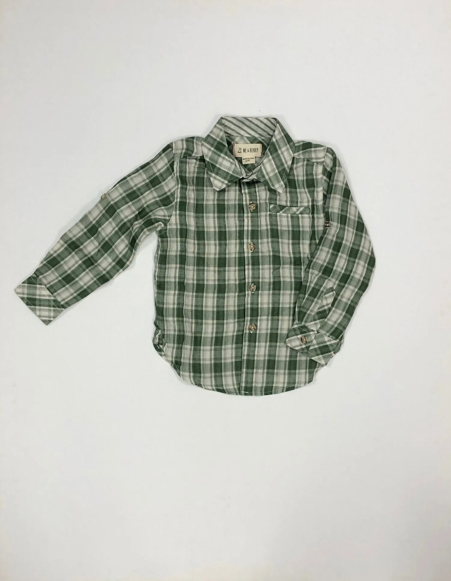 Plaid Shirt by Me & Henry