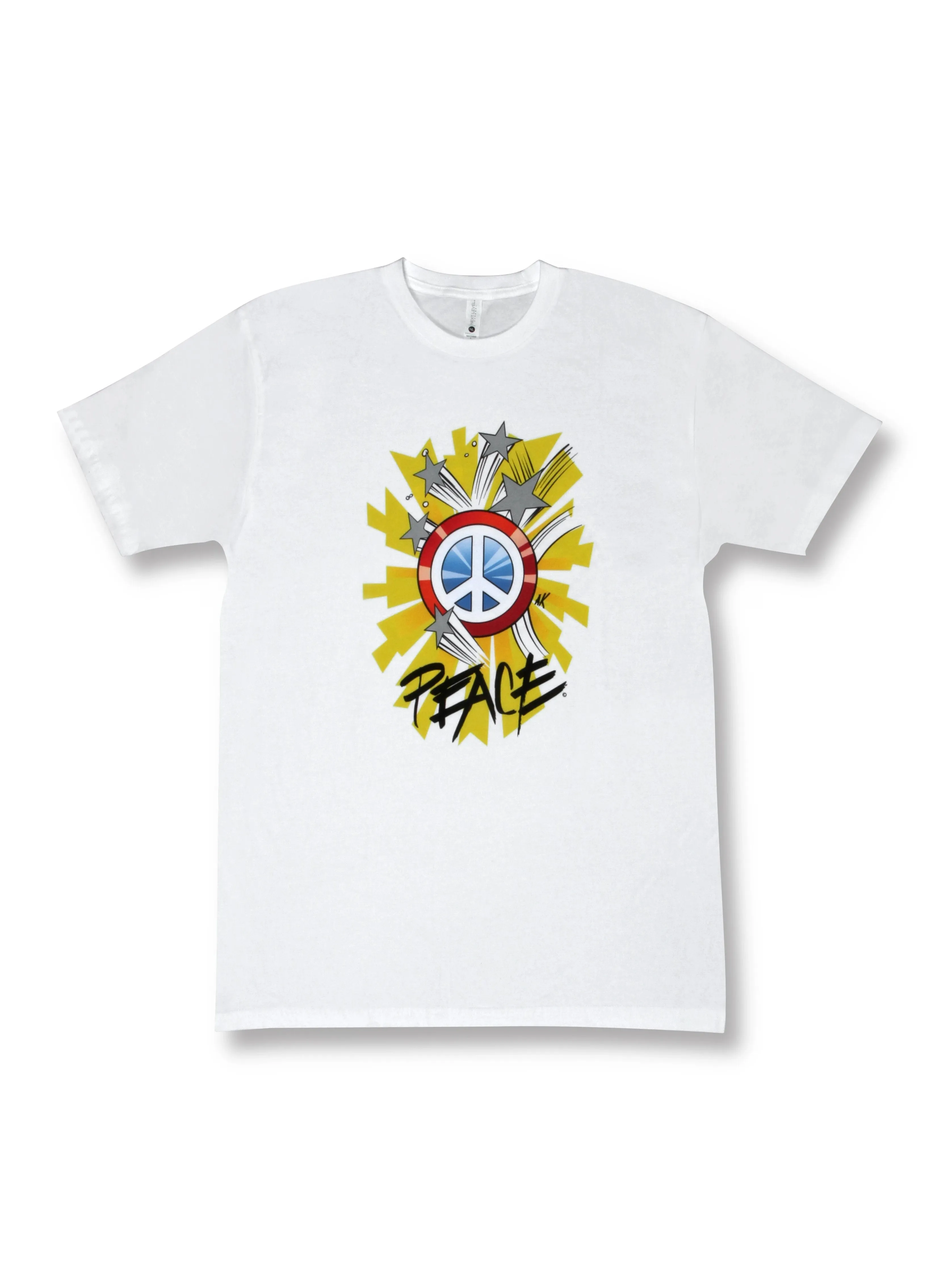Positive Message Short Sleeve T-Shirt | 100% Cotton | Captain Peace
