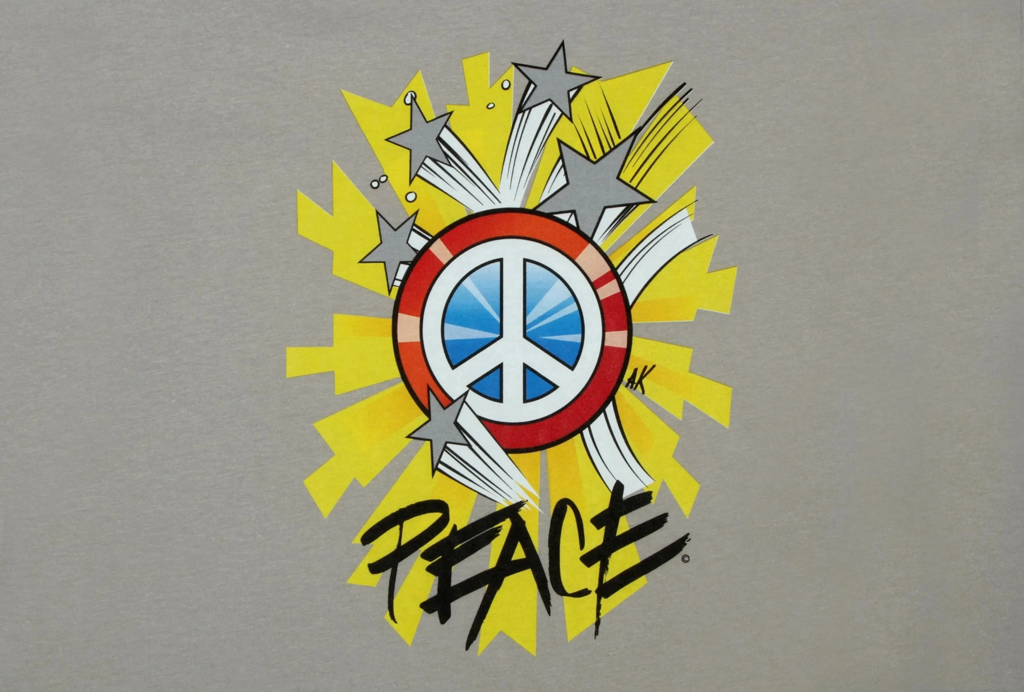 Positive Message Short Sleeve T-Shirt | 100% Cotton | Captain Peace
