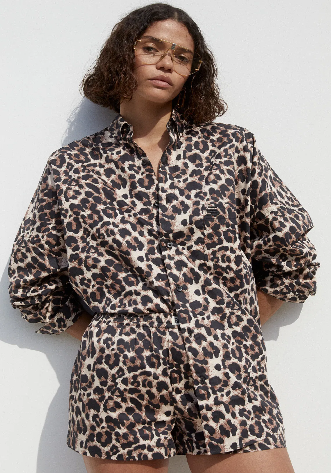 RACHEL SHIRT LEOPARD