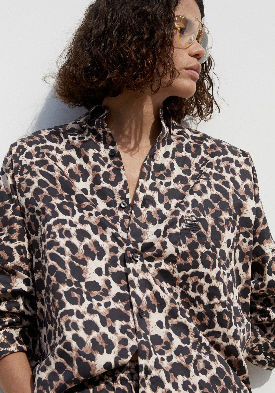 RACHEL SHIRT LEOPARD
