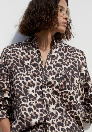 RACHEL SHIRT LEOPARD