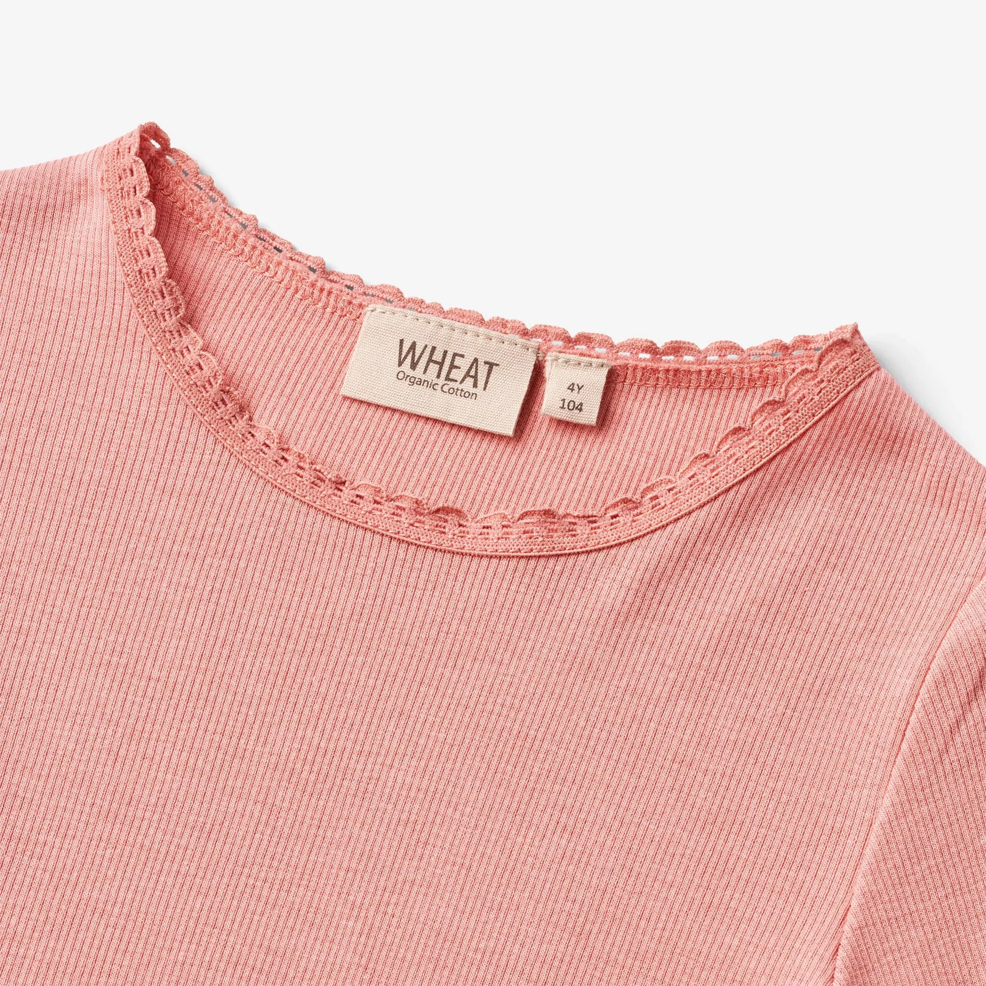 Rib T-Shirt L/S Reese - rosette