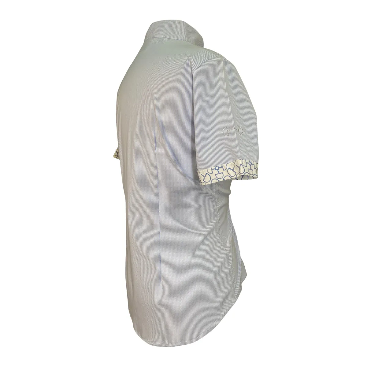 Ronner Design Training Top in Blue/White - Women's Medium
