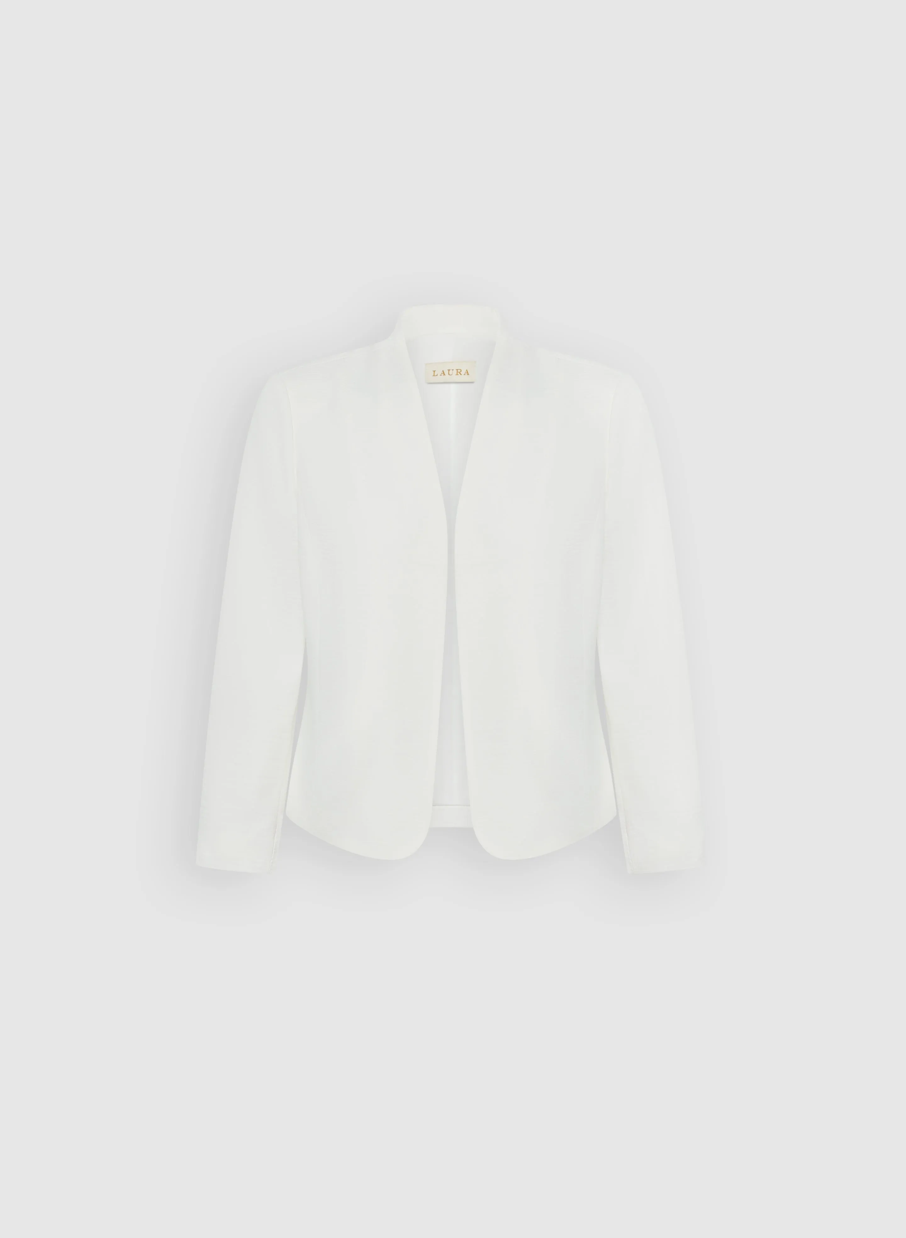 Short Collarless Jacket