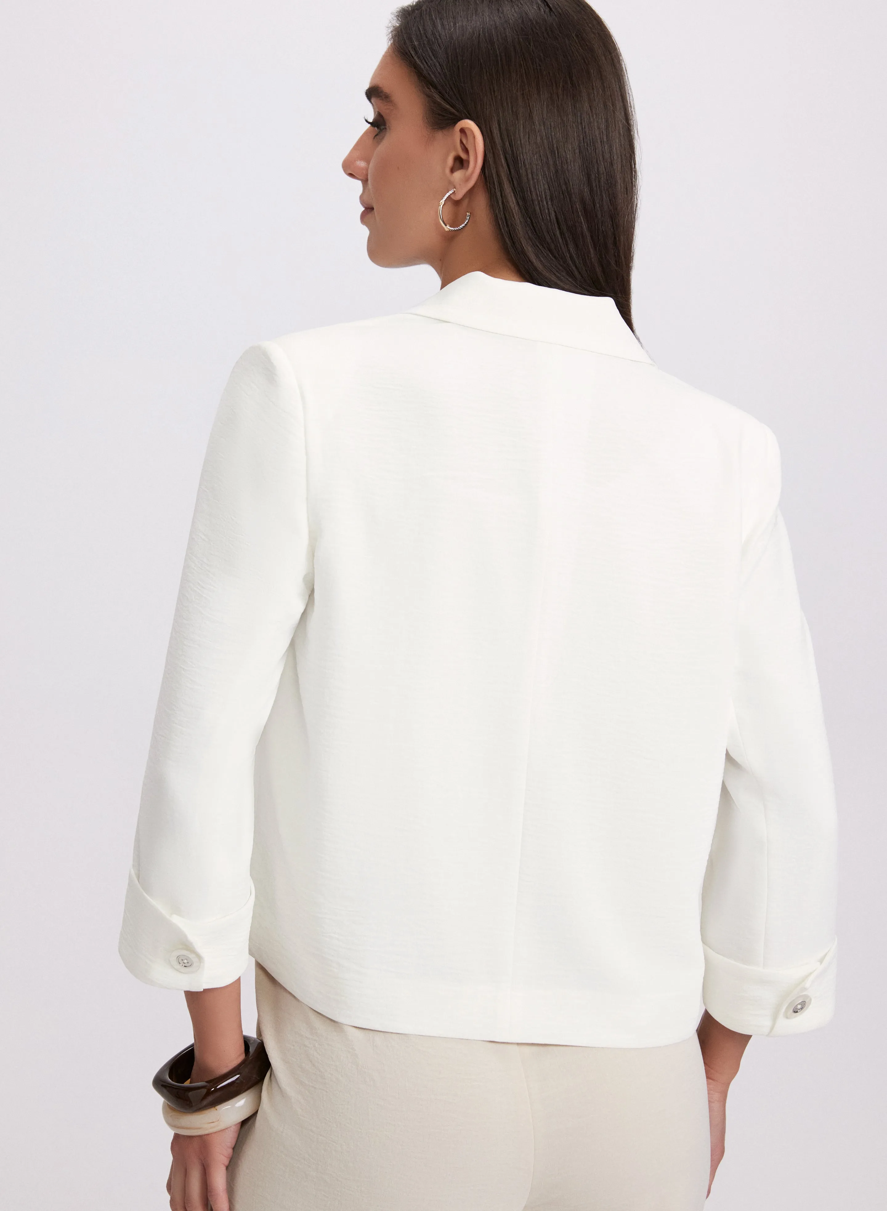 Short Notch Collar Jacket