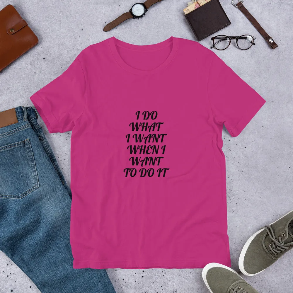 Short-Sleeve Unisex T-Shirt Bella Canvas 3001
