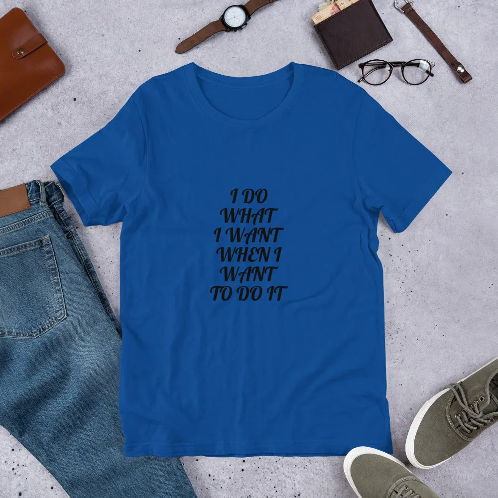 Short-Sleeve Unisex T-Shirt Bella Canvas 3001