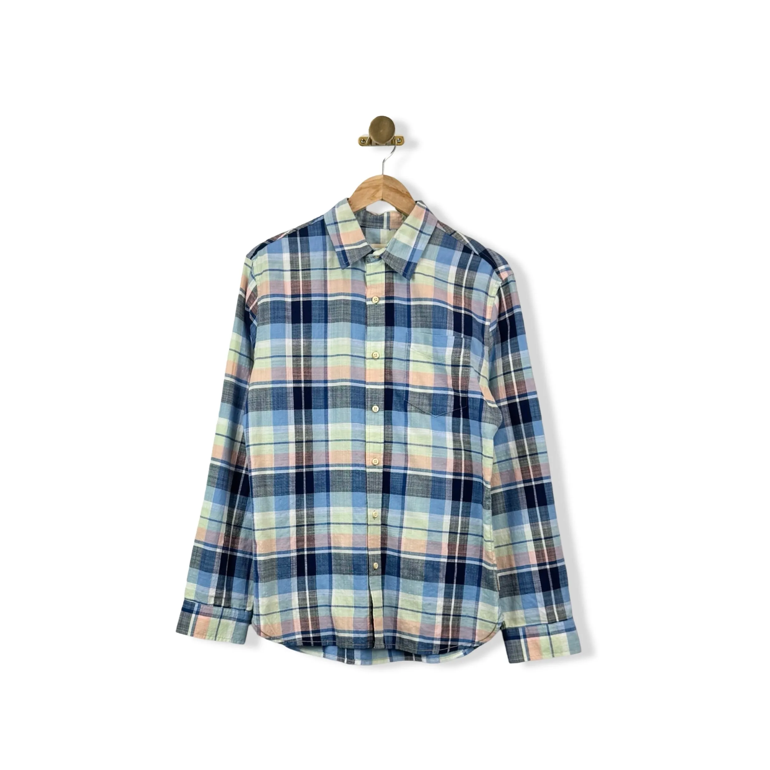 Surfside Supply Plaid Slub Button Down