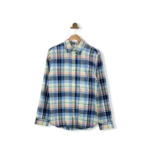 Surfside Supply Plaid Slub Button Down