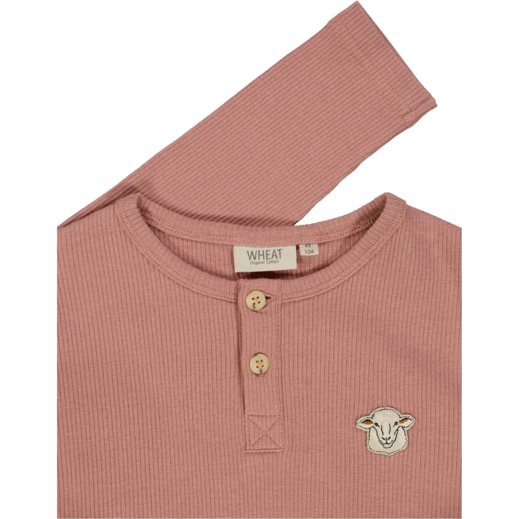 T-Shirt Sheep Badge - rose cheeks