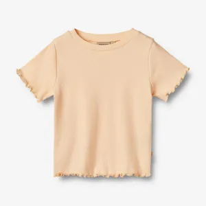 T-Shirt S/S Irene - pale peach