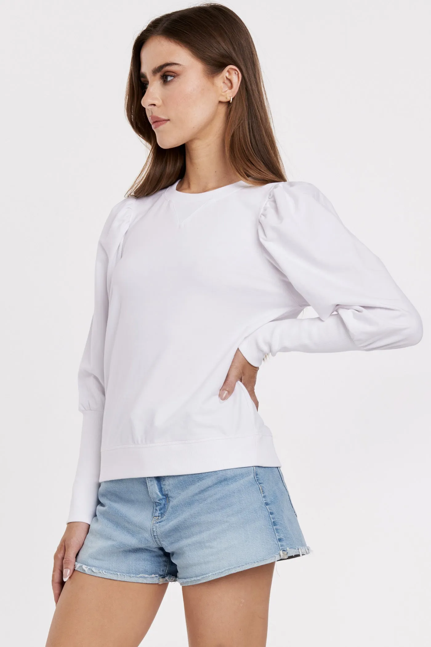 TARA SWEATSHIRT WHITE