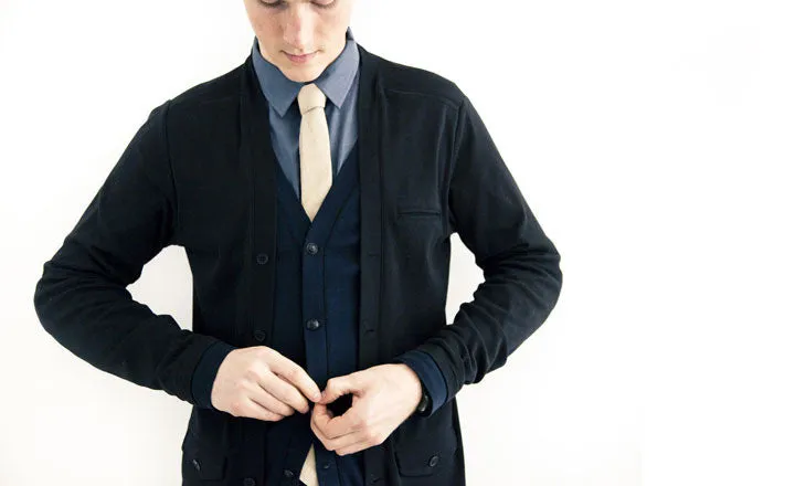 TEA-DYED LINEN TIE