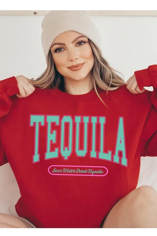 Tequila Drink Graphic Fleece Sweatshirts