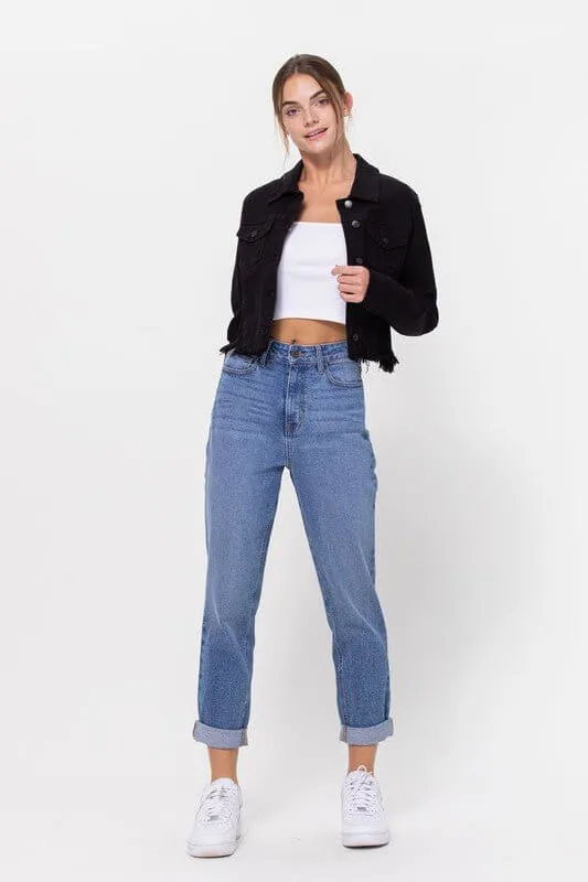 The Levi Jackets: Black Denim Jacket