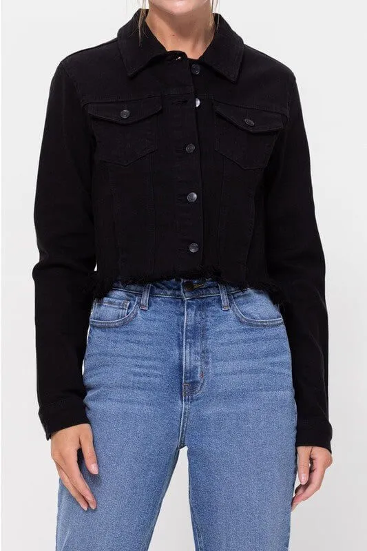 The Levi Jackets: Black Denim Jacket