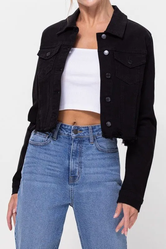 The Levi Jackets: Black Denim Jacket