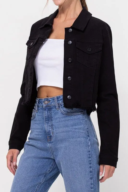 The Levi Jackets: Black Denim Jacket