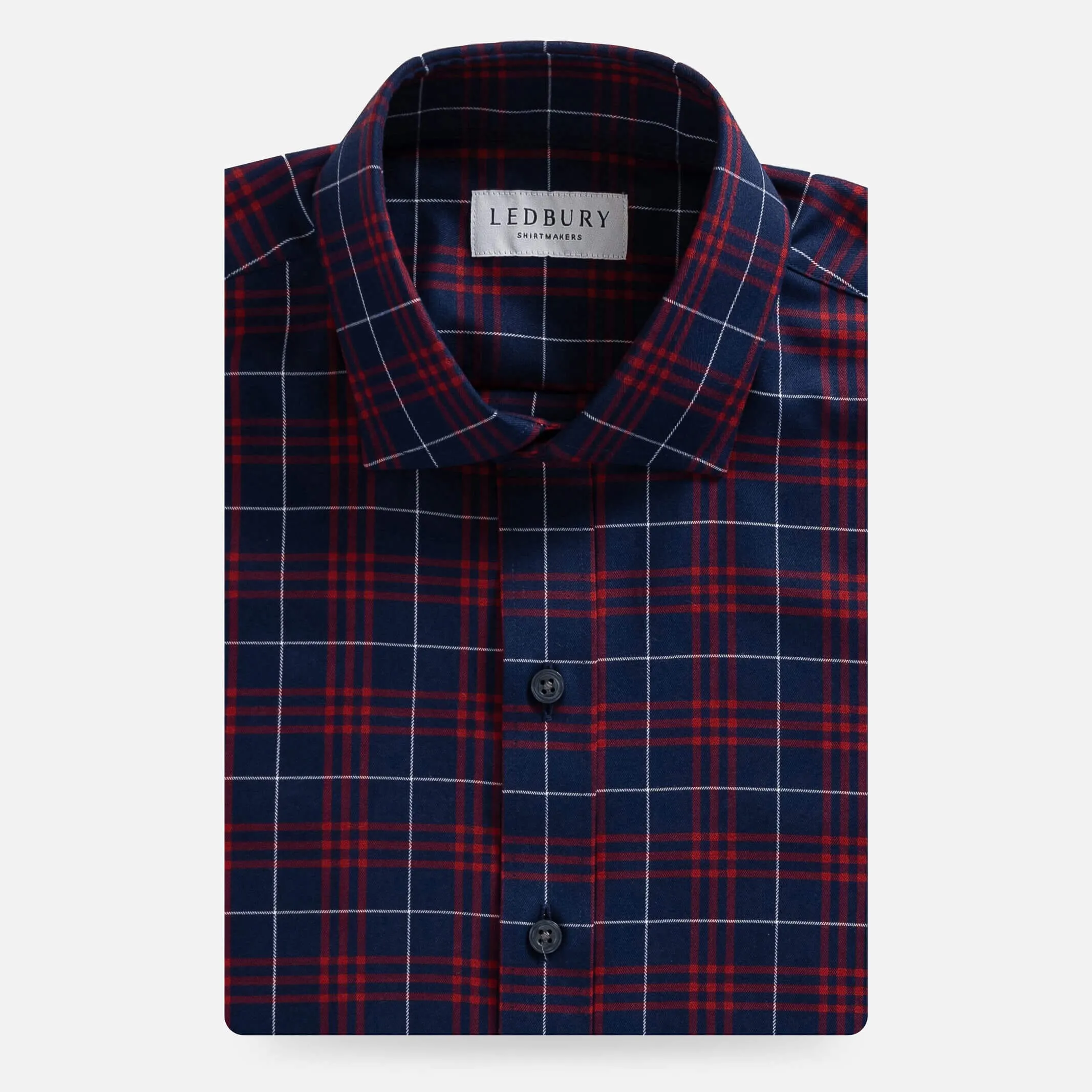 The Red Jensen Plaid Custom Shirt
