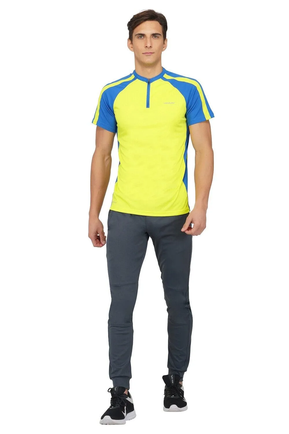 Vendure Sports Men's COOLBlast Zip Up T Shirt | Men | KIBI SPORTS