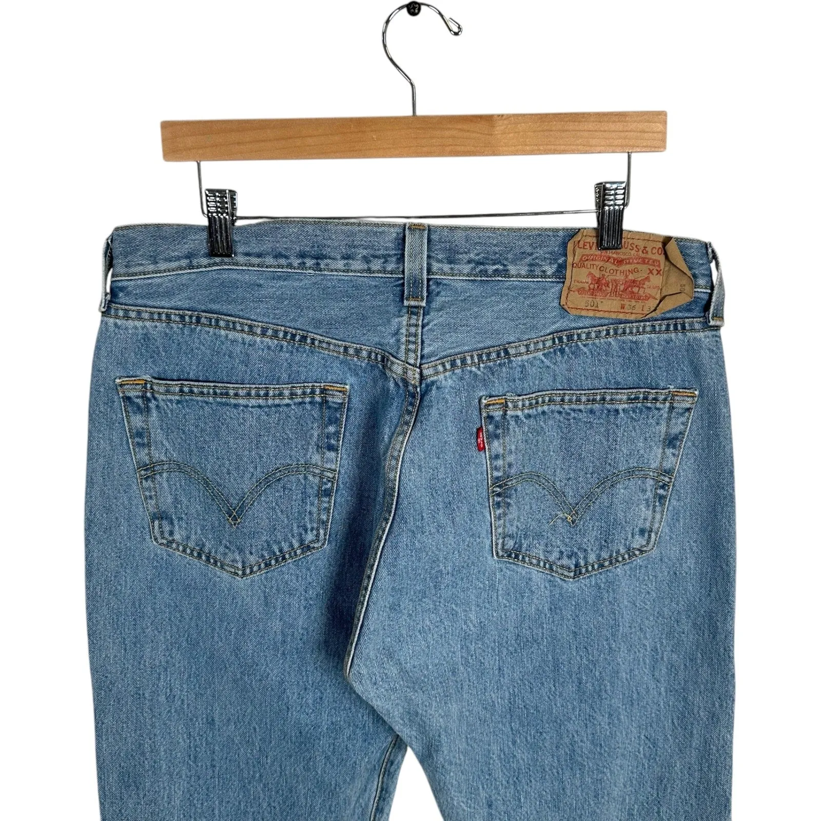 Vintage Levi's 501 Straight Leg Jeans 36x32