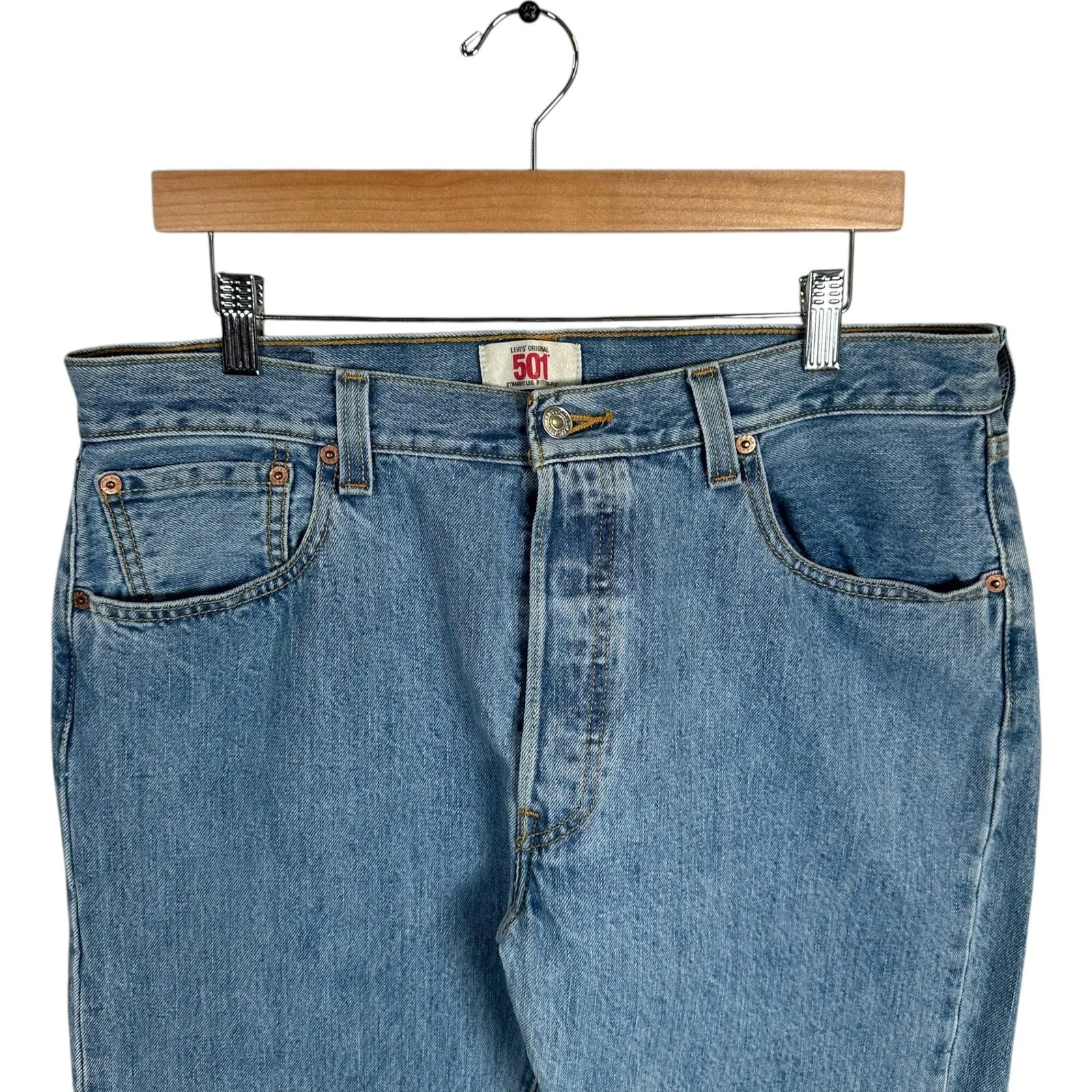 Vintage Levi's 501 Straight Leg Jeans 36x32