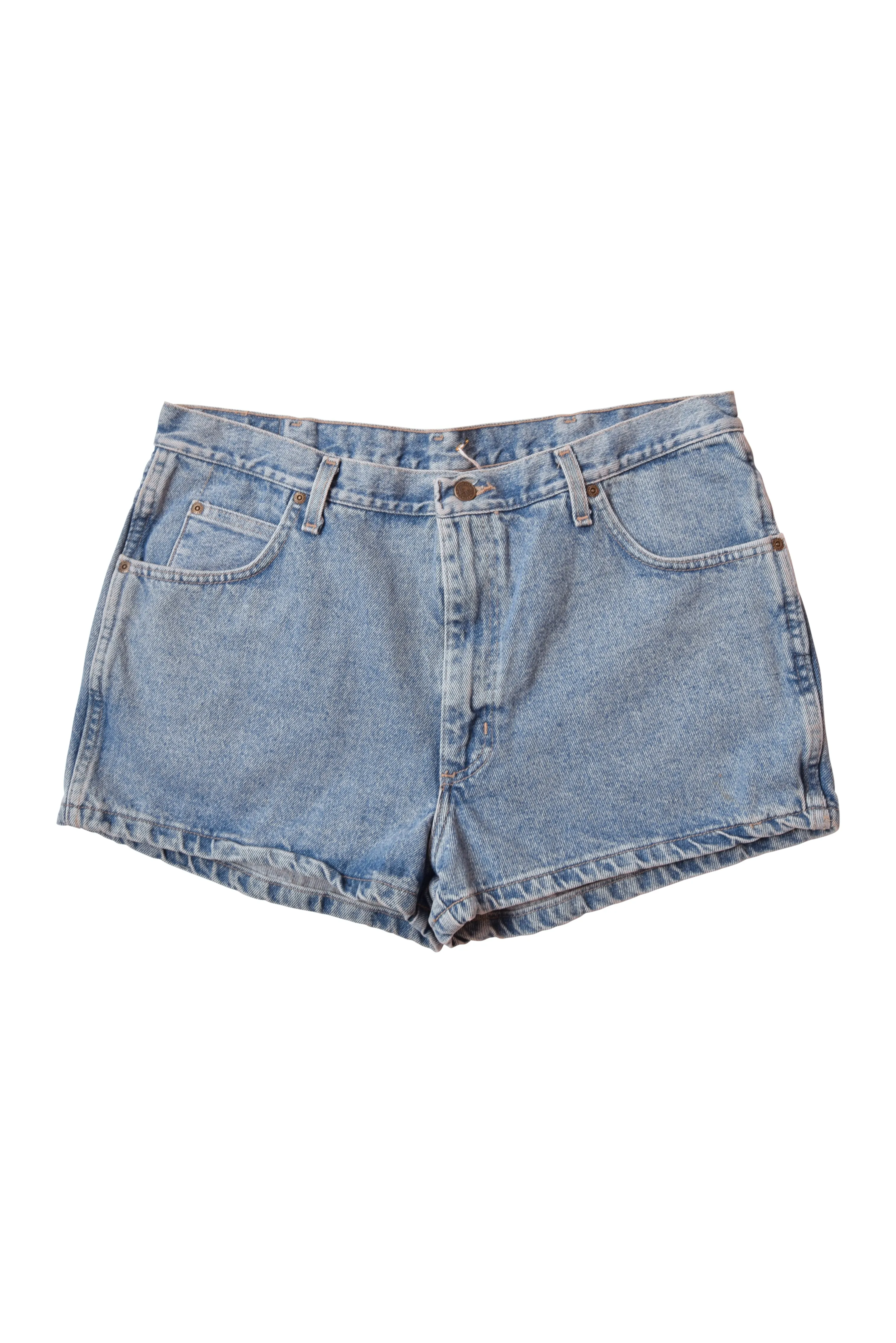 Vintage Wrangler Shorts Durable Basic Heavy Duty Denim Regular / Zip Fly BNWT