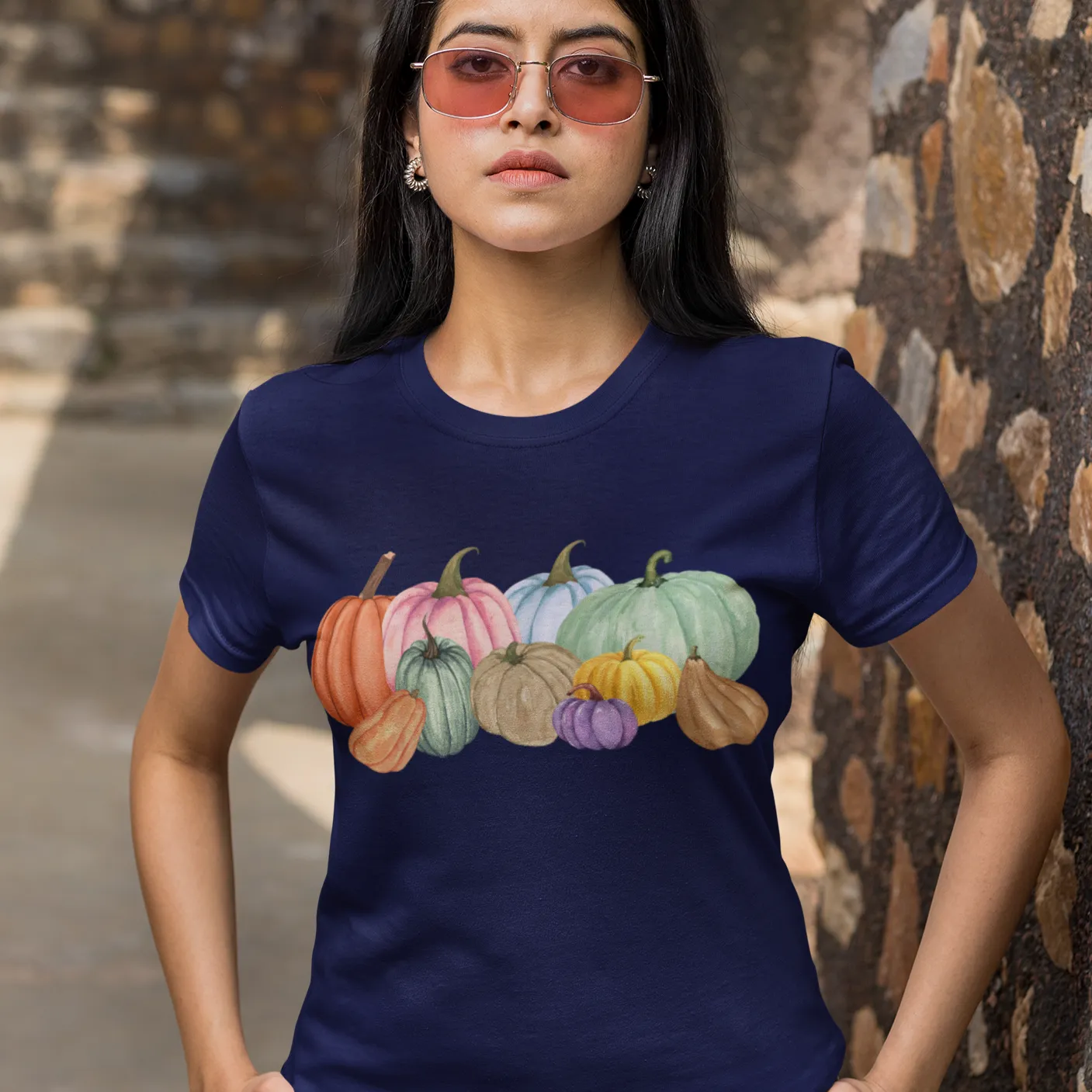 Watercolor Pumpkin shirt, Fall Pumpkin shirt, Colorful Pumpkin shirt, Autumn Shirt, Fall Teacher shirt, Halloween Gift, Thanksgiving shirt