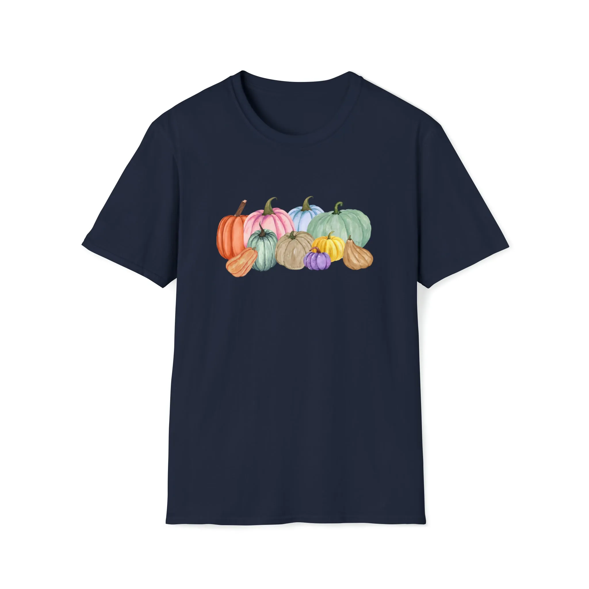Watercolor Pumpkin shirt, Fall Pumpkin shirt, Colorful Pumpkin shirt, Autumn Shirt, Fall Teacher shirt, Halloween Gift, Thanksgiving shirt
