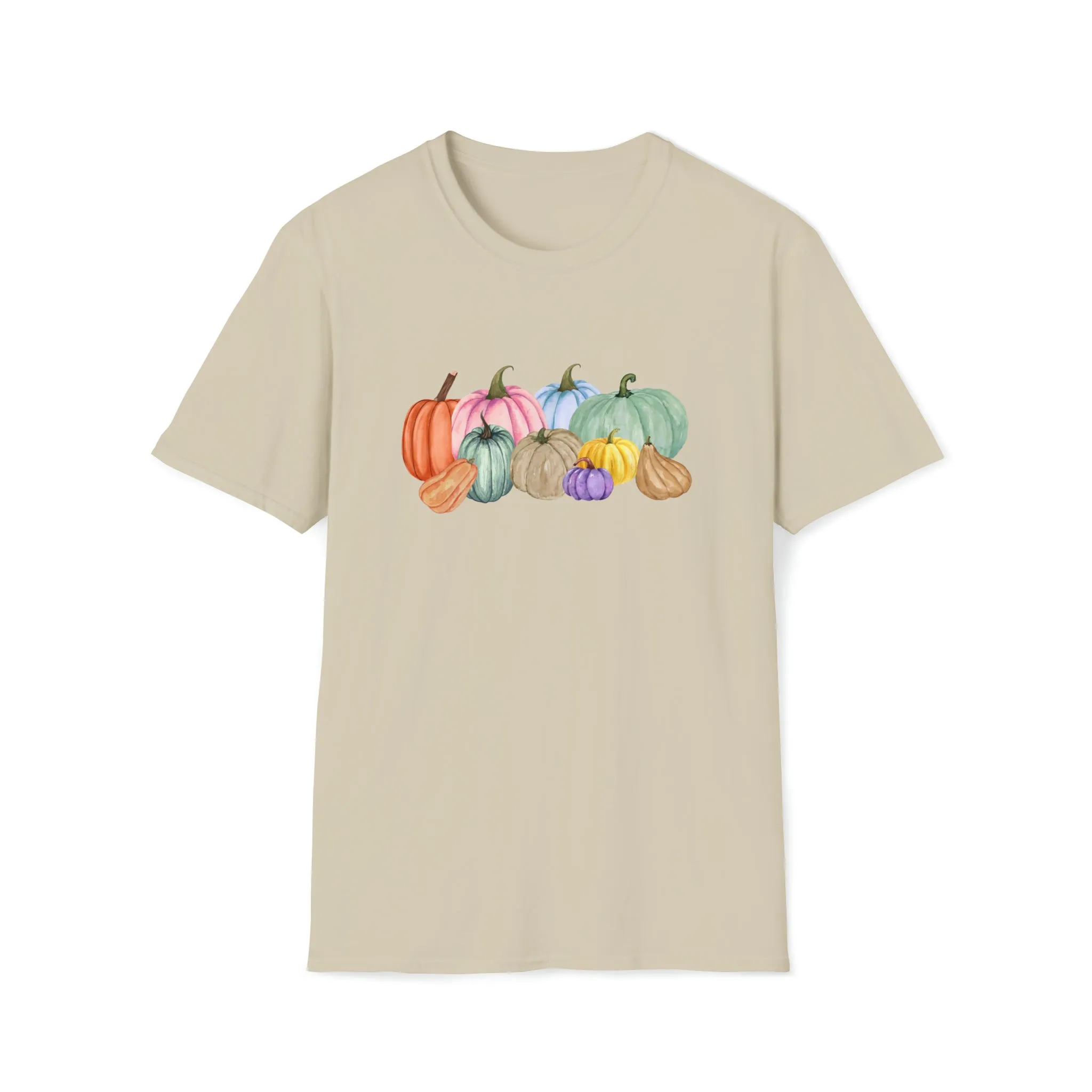 Watercolor Pumpkin shirt, Fall Pumpkin shirt, Colorful Pumpkin shirt, Autumn Shirt, Fall Teacher shirt, Halloween Gift, Thanksgiving shirt
