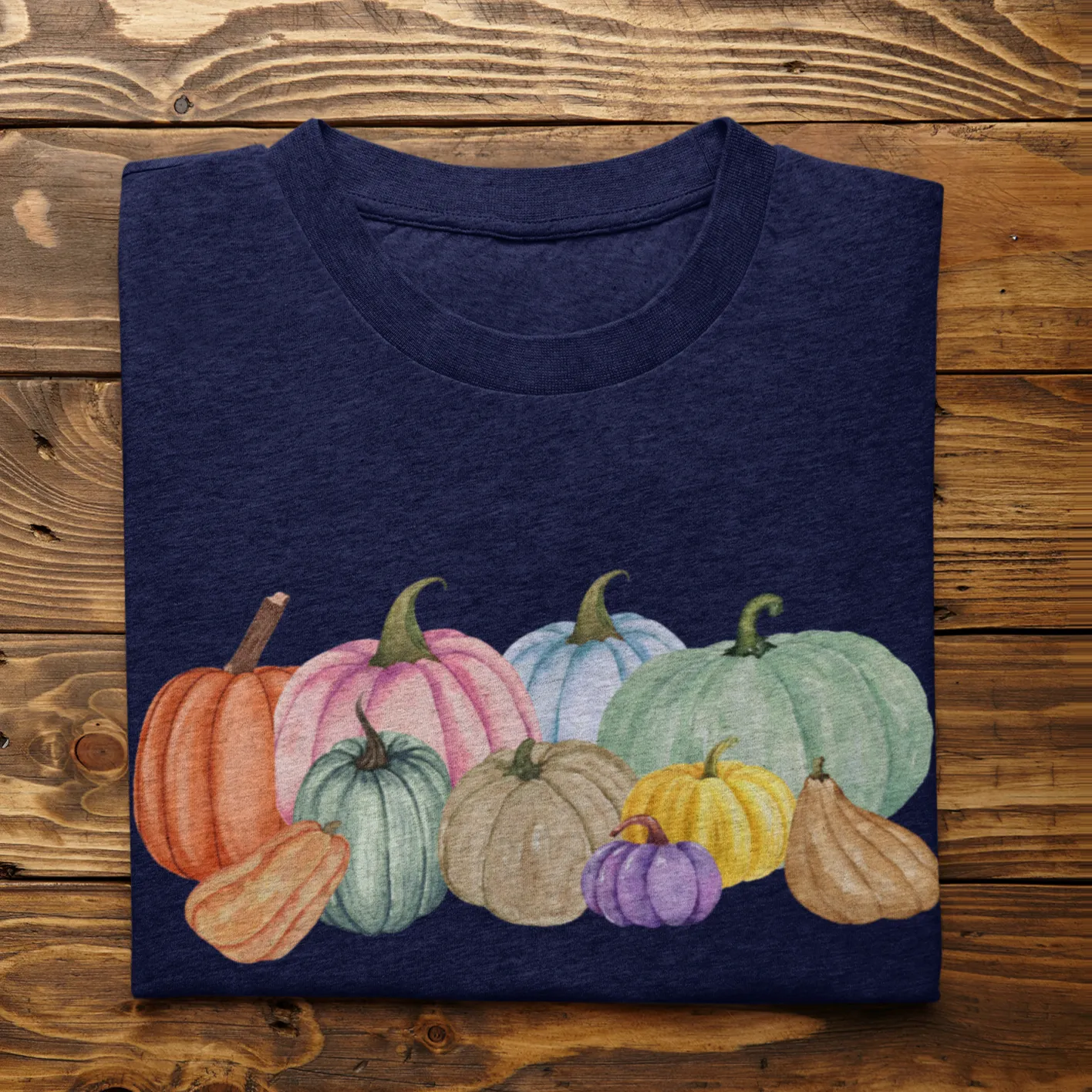 Watercolor Pumpkin shirt, Fall Pumpkin shirt, Colorful Pumpkin shirt, Autumn Shirt, Fall Teacher shirt, Halloween Gift, Thanksgiving shirt