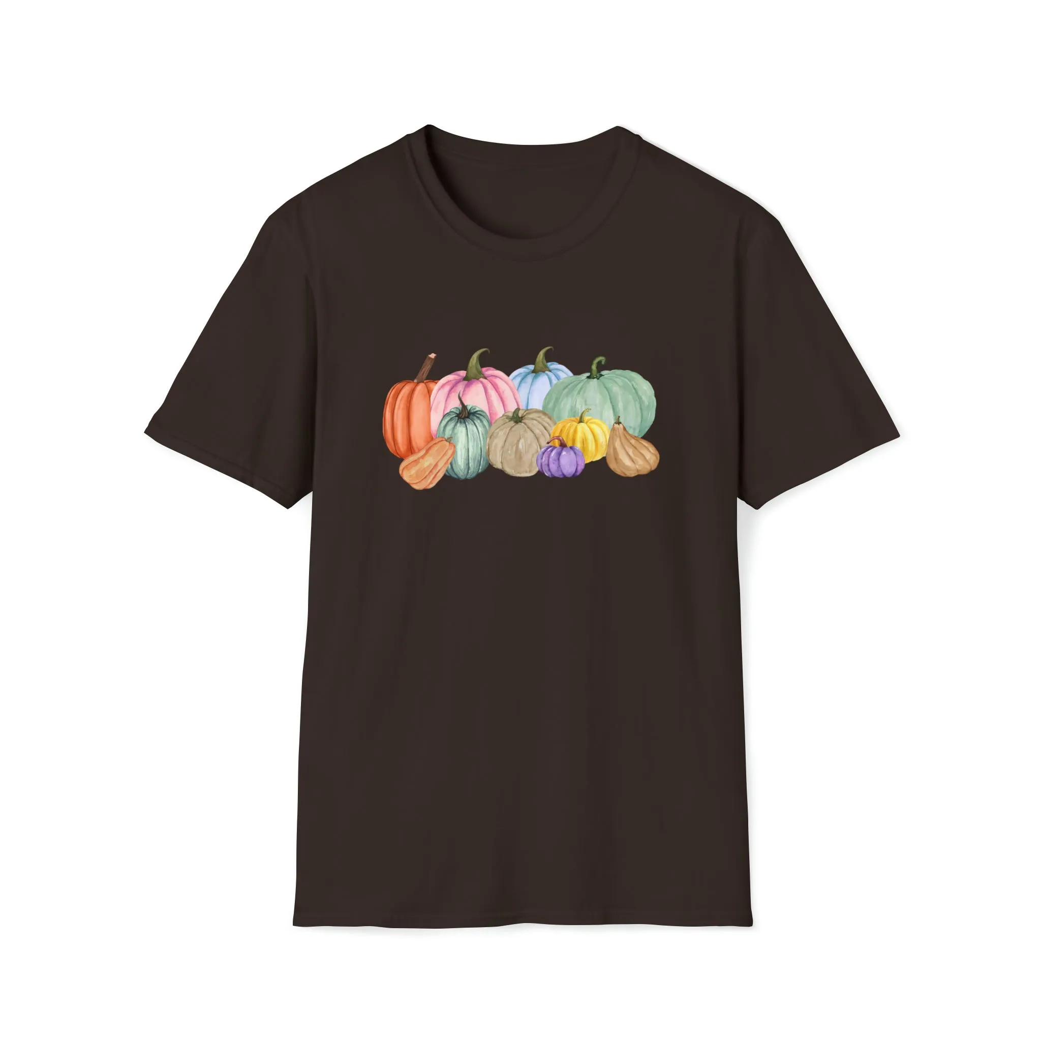 Watercolor Pumpkin shirt, Fall Pumpkin shirt, Colorful Pumpkin shirt, Autumn Shirt, Fall Teacher shirt, Halloween Gift, Thanksgiving shirt