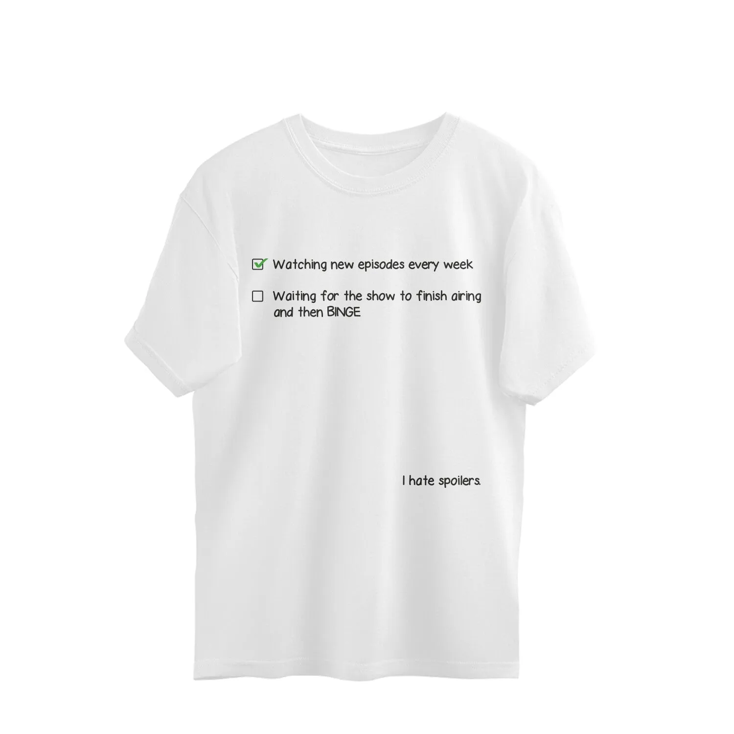 Weekly Watch - Oversized Tee