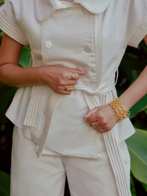 white denim shacket