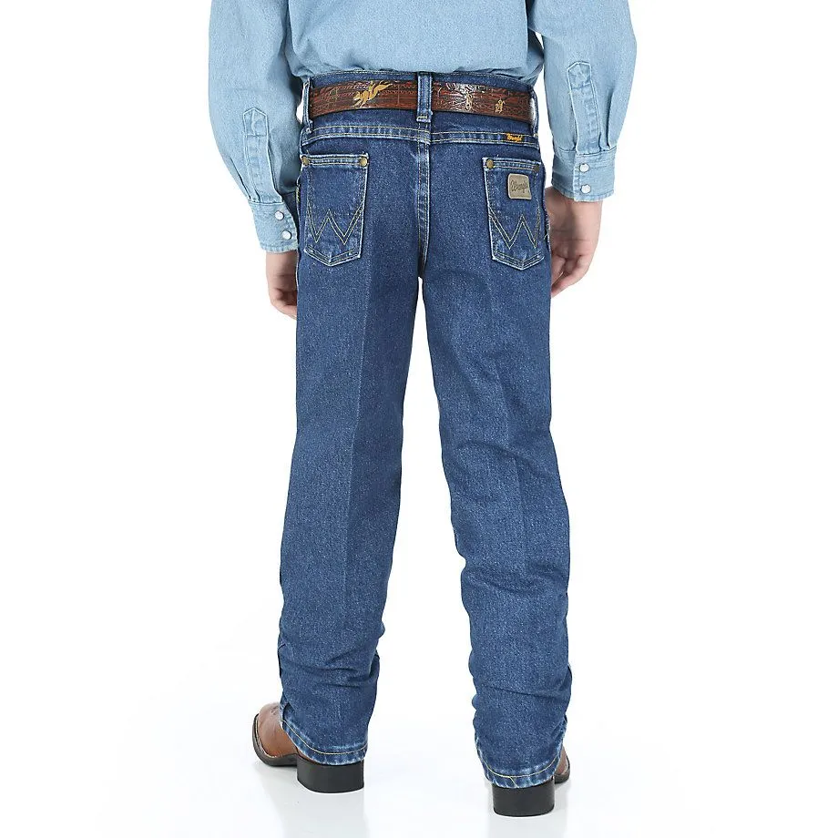 Wrangler Boys George Strait Original Cowboy Cut Heavy Denim Stone Jeans Style 13BGSHD